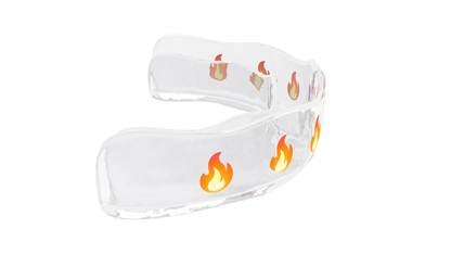 Made Hoops On Fire Mouthguard